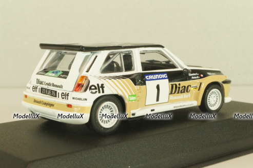Renault Maxi 5 Turbo #1, Rally Var 1986, 510621, Norev 1:43