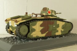Char B1 bis Франция 1944., Танки, легенды отечественной бронетехники №15, TLOB15, Deagostini 1:43 Трещина на блистере!