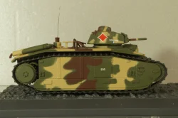 Char B1 bis Франция 1944., Танки, легенды отечественной бронетехники №15, TLOB15, Deagostini 1:43 Трещина на блистере!