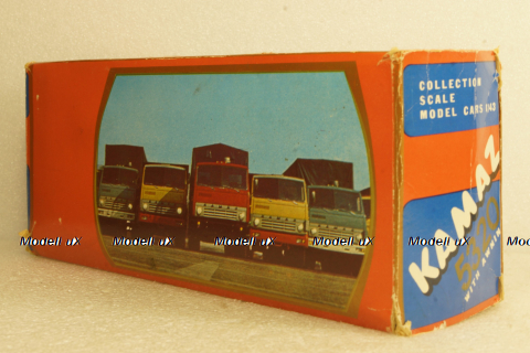 Камаз-5320 с тентом,белая резина,, Арек 1:43