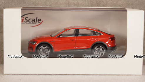 Audi E-tron Sportback Catalunya Red, IScale 1:43