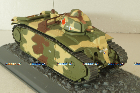 Char B1 bis Франция 1944., Танки, легенды отечественной бронетехники №15, TLOB15, Deagostini 1:43