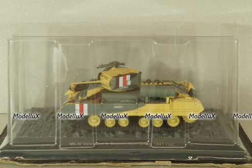 Mk.III  Valentine Великобритания1942., Танки, легенды отечественной бронетехники №16, TLOB16, Deagostini 1:43