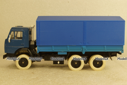 Камаз-5320 с тентом,белая резина,, Арек 1:43