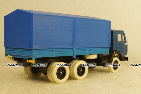 Камаз-5320 с тентом,белая резина,, Арек 1:43