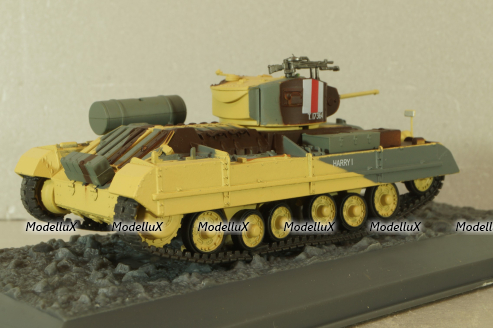 Mk.III  Valentine Великобритания1942., Танки, легенды отечественной бронетехники №16, TLOB16, Deagostini 1:43