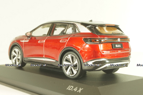 Volkswagen ID.4X 2020, red, ZV1000101, Dealer Edition 1:43