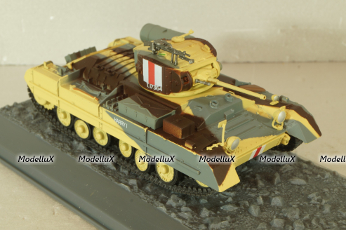 Mk.III  Valentine Великобритания1942., Танки, легенды отечественной бронетехники №16, TLOB16, Deagostini 1:43