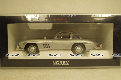 Mercedes 300 SL 1954 Silver, SL-Class, 183850, Norev 1:18
