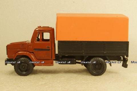 Зил-4331, красный/оранжевый, з-д Вега 1:43
