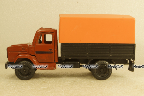 Зил-4331, красный/оранжевый, з-д Вега 1:43 