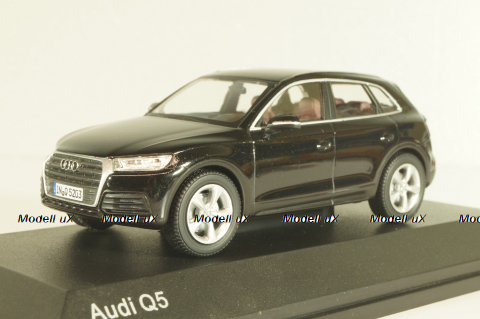 Audi Q5 (FY) 2017, black, 5011605633, Iscale 1:43
