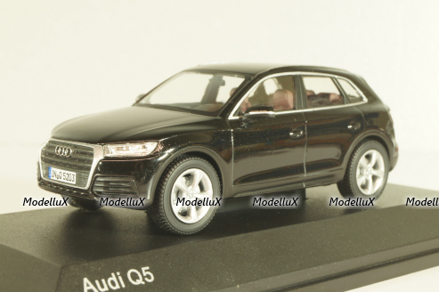 Audi Q5 (FY) 2017, black, 5011605633, Iscale 1:43