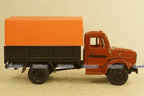 Зил-4331, красный/оранжевый, з-д Вега 1:43 