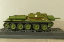 СУ-122 1943г,  Танки, легенды отечественной бронетехники №13, TLOB013, Deagostini 1:43 Блистер поврежден!