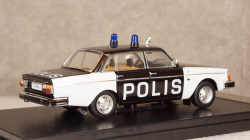 Volvo 244 police Sweden year 1978, PRD294, Premium X 1:43 №1