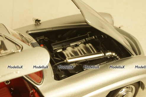 Mercedes 300 SL 1954 Silver, SL-Class, 183850, Norev 1:18