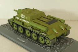 СУ-122 1943г,  Танки, легенды отечественной бронетехники №13, TLOB013, Deagostini 1:43 Блистер поврежден!