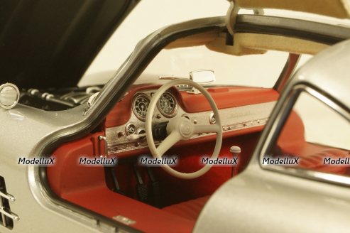 Mercedes 300 SL 1954 Silver, SL-Class, 183850, Norev 1:18