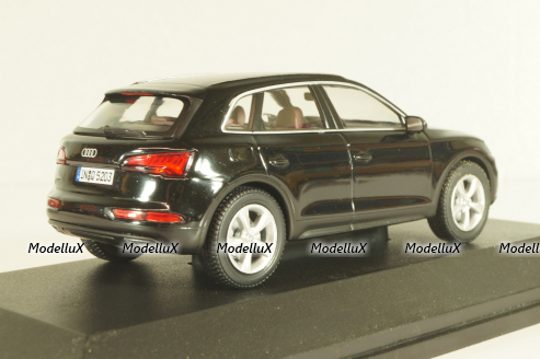 Audi Q5 (FY) 2017, black, 5011605633, Iscale 1:43