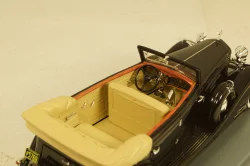 Cadillac Fleetwood Allweather Phaeton Convertible 1933 black, NEO45769, Neo 1:43