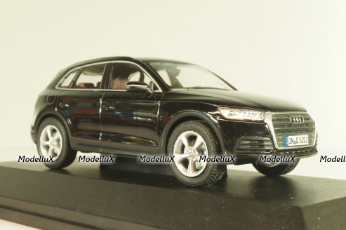 Audi Q5 (FY) 2017, black, 5011605633, Iscale 1:43