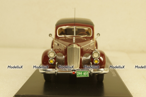 Packard 110 Deluxe Wagon 1941 darkred/black, NEO44651, Neo 1:43