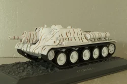 СУ-122 зимний камуфляж 1943г,  Танки, легенды отечественной бронетехники №8, TLOB008, Deagostini 1:43
