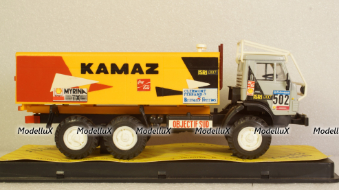 Камаз-4310 ралли Обжектив Сьюд, №502, Арек 1:43 