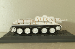 СУ-122 зимний камуфляж 1943г,  Танки, легенды отечественной бронетехники №8, TLOB008, Deagostini 1:43