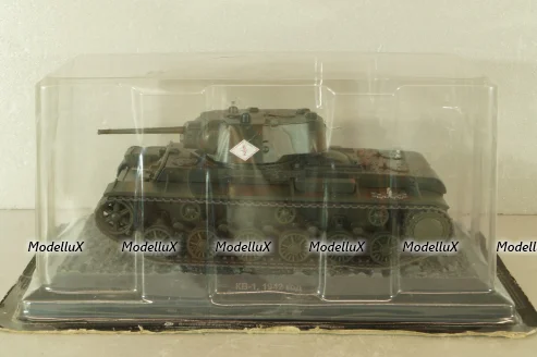 КВ-1 образца 1942г., Танки, легенды отечественной бронетехники №10, TLOB10, Deagostini 1:43