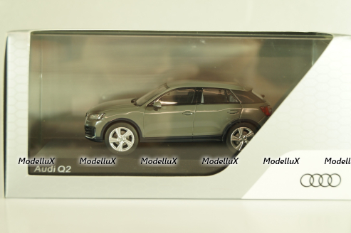 Audi Q2 2016, grey, 5011602633,Iscale 1:43