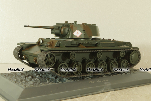 КВ-1 образца 1942г., Танки, легенды отечественной бронетехники №10, TLOB10, Deagostini 1:43