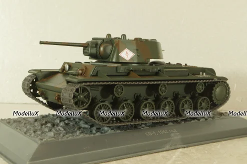 КВ-1 образца 1942г., Танки, легенды отечественной бронетехники №10, TLOB10, Deagostini 1:43