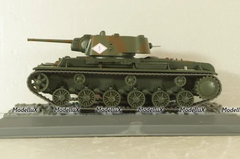 КВ-1 образца 1942г., Танки, легенды отечественной бронетехники №10, TLOB10, Deagostini 1:43