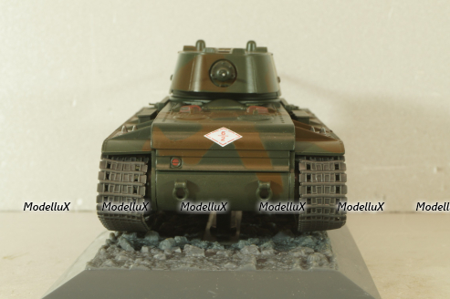 КВ-1 образца 1942г., Танки, легенды отечественной бронетехники №10, TLOB10, Deagostini 1:43