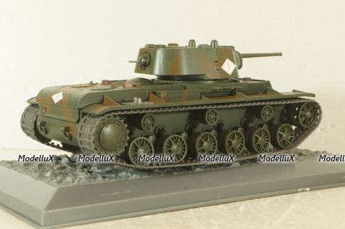 КВ-1 образца 1942г., Танки, легенды отечественной бронетехники №10, TLOB10, Deagostini 1:43