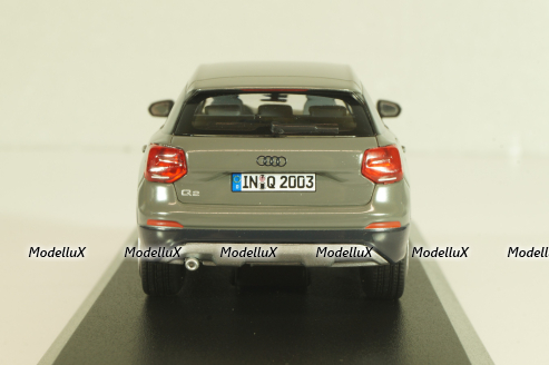 Audi Q2 2016, grey, 5011602633,Iscale 1:43