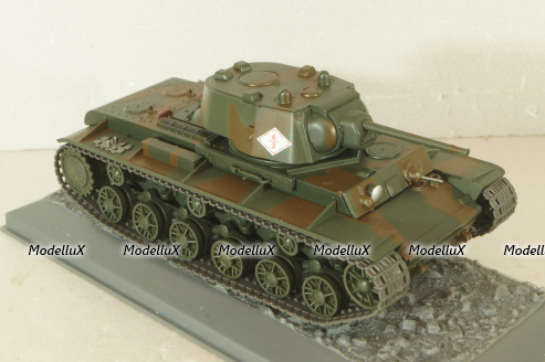 КВ-1 образца 1942г., Танки, легенды отечественной бронетехники №10, TLOB10, Deagostini 1:43