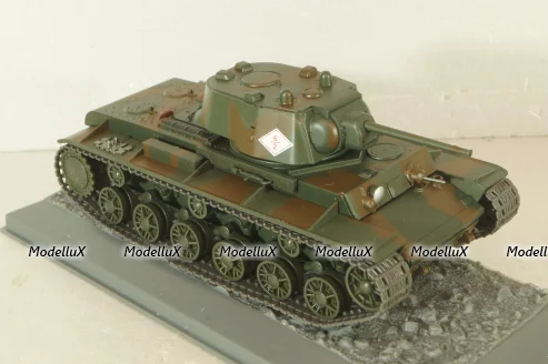 КВ-1 образца 1942г., Танки, легенды отечественной бронетехники №10, TLOB10, Deagostini 1:43