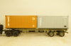 ЧМЗАП-99859 п/прицеп контейнеровоз, TruckTyr 1:43