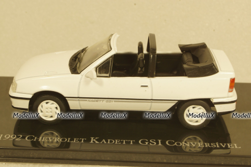 Chevrolet Kadett GSI Conversivel, white 1992, Altaya 1:43