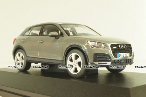 Audi Q2 2016, grey, 5011602633,Iscale 1:43