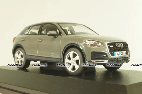 Audi Q2 2016, grey, 5011602633,Iscale 1:43