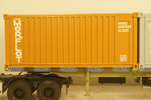 ЧМЗАП-99859 п/прицеп контейнеровоз, TruckTyr 1:43