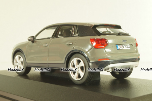 Audi Q2 2016, grey, 5011602633,Iscale 1:43
