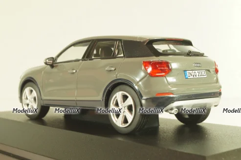 Audi Q2 2016, grey, 5011602633,Iscale 1:43