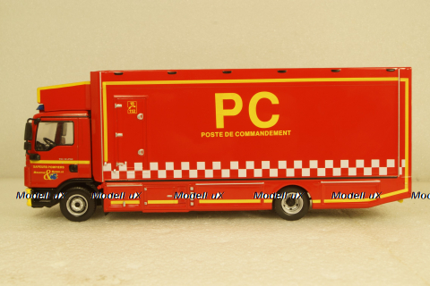 MAN TGL 12.250 Poste de Commandement, fire department, Altaya 1:43