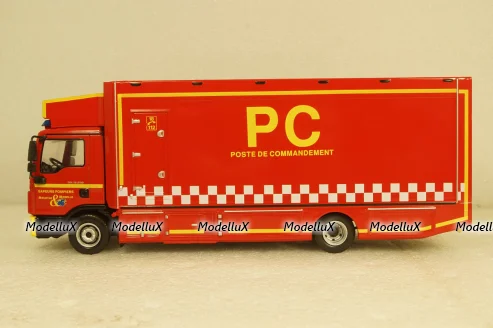 MAN TGL 12.250 Poste de Commandement, fire department, Altaya 1:43