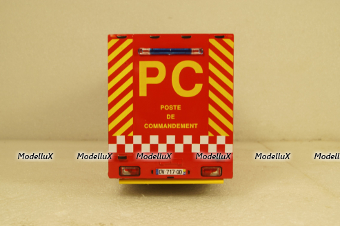 MAN TGL 12.250 Poste de Commandement, fire department, Altaya 1:43